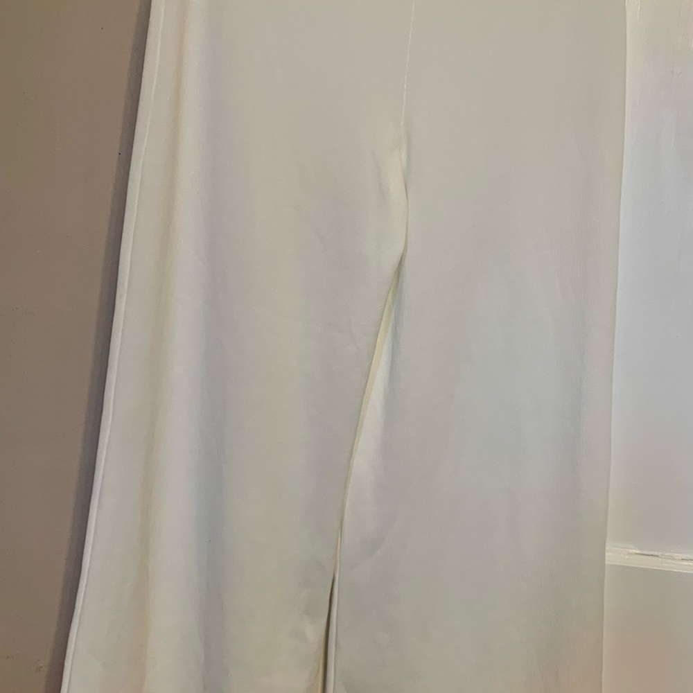 Ladies wide width high long pants